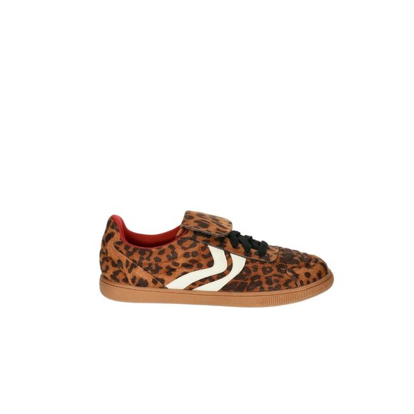 Madden NYC Women's Fold Over Sneakers, Size 9, Leopard, Flat, Round Toe, Brown - Picture 4 of 5